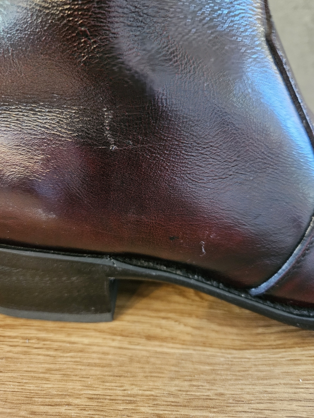 Durango DB955 Leather Black Cherry Western Boot Men Size 10.5 D - Picture 9 of 9